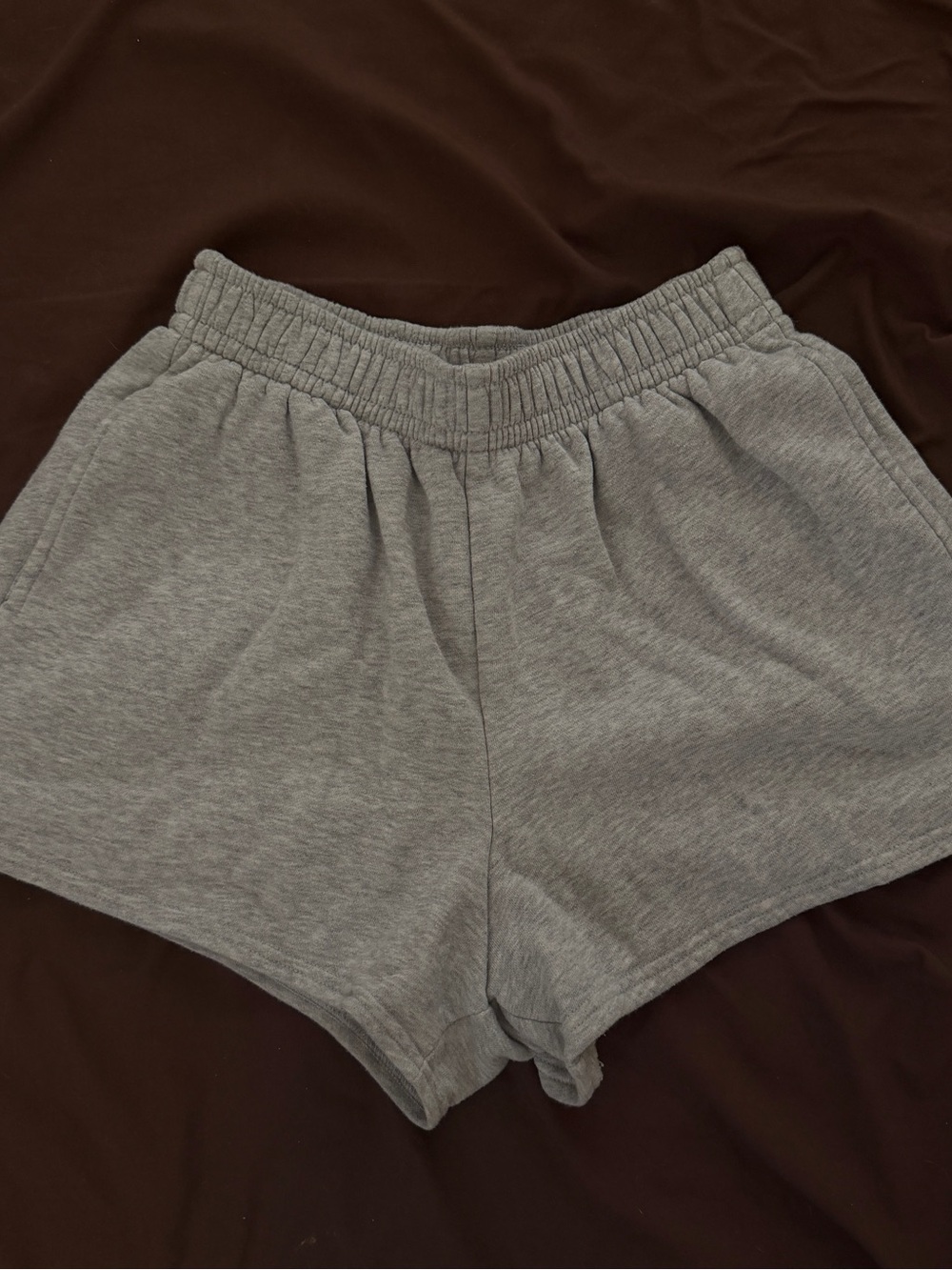 No Boundaries Grey Athletic Lounge Shorts